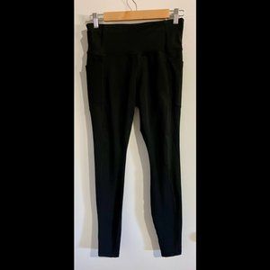 Avia Athletic Stretch Pants, Black, Size S 4-6